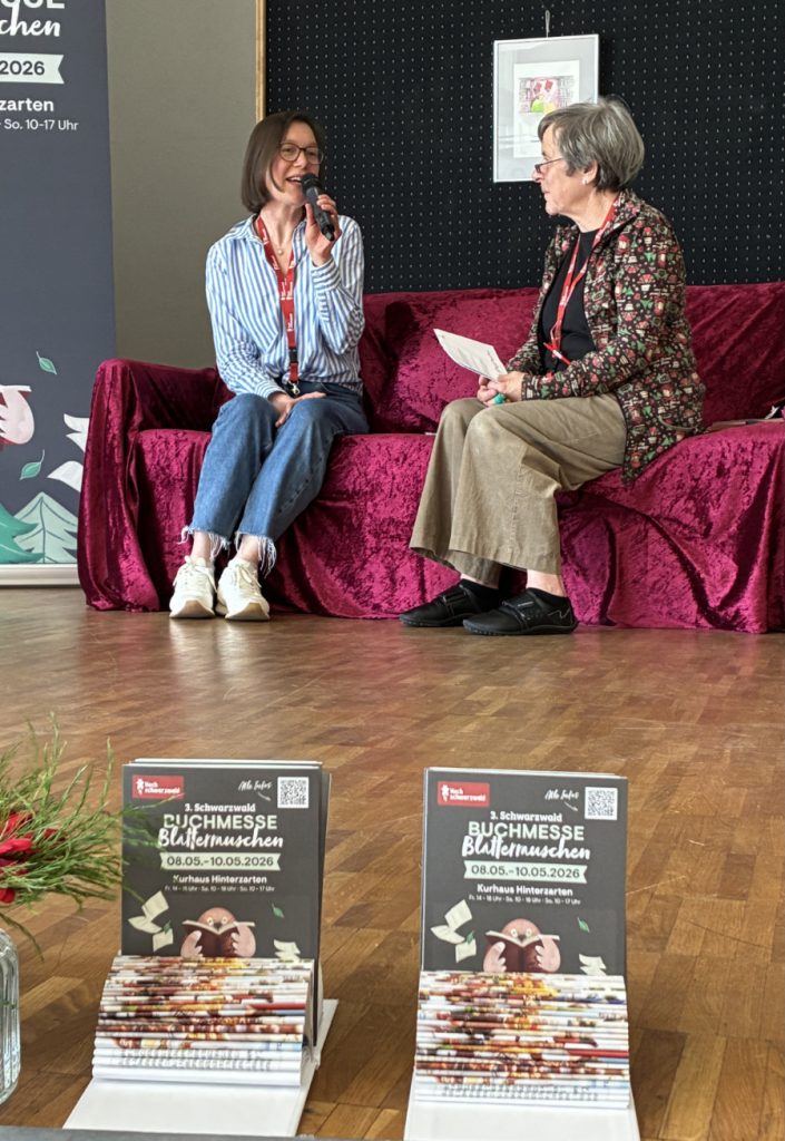 Autorengespräch bei der Buchmesse »Blätterrauschen« in Hinterzarten
